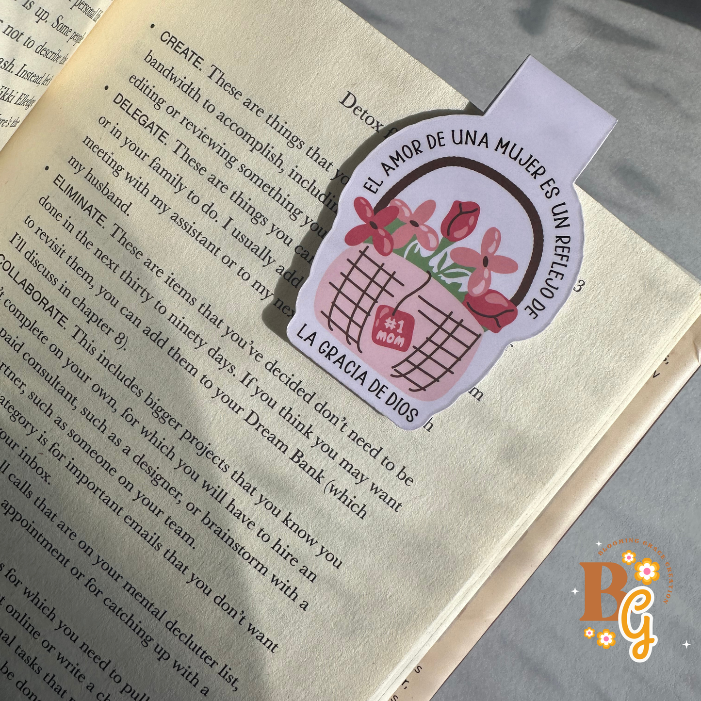 A Mother’s Love Magnetic Bookmark – Faith-Based Gift (English & Spanish)