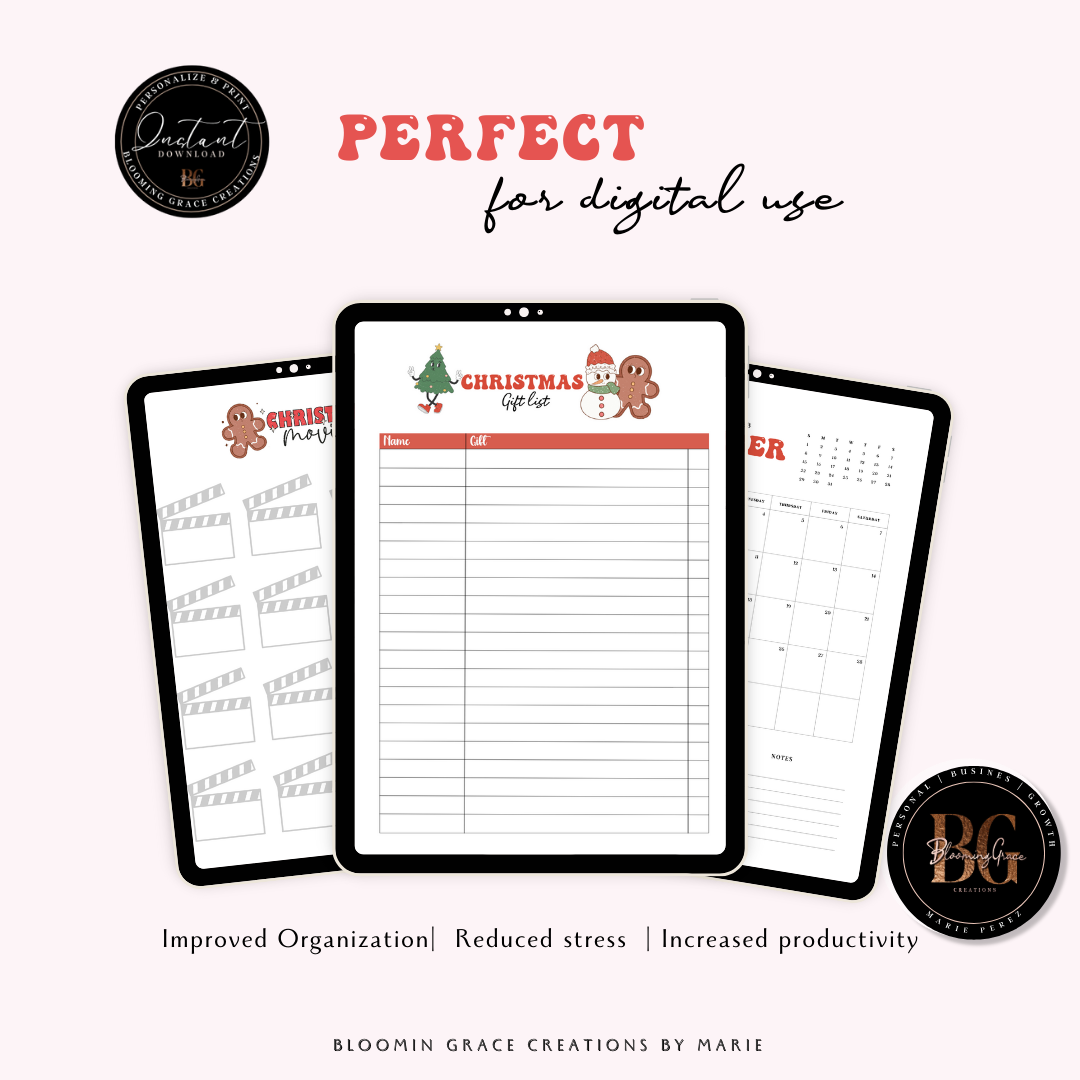The ultimate Digital Christmas planner
