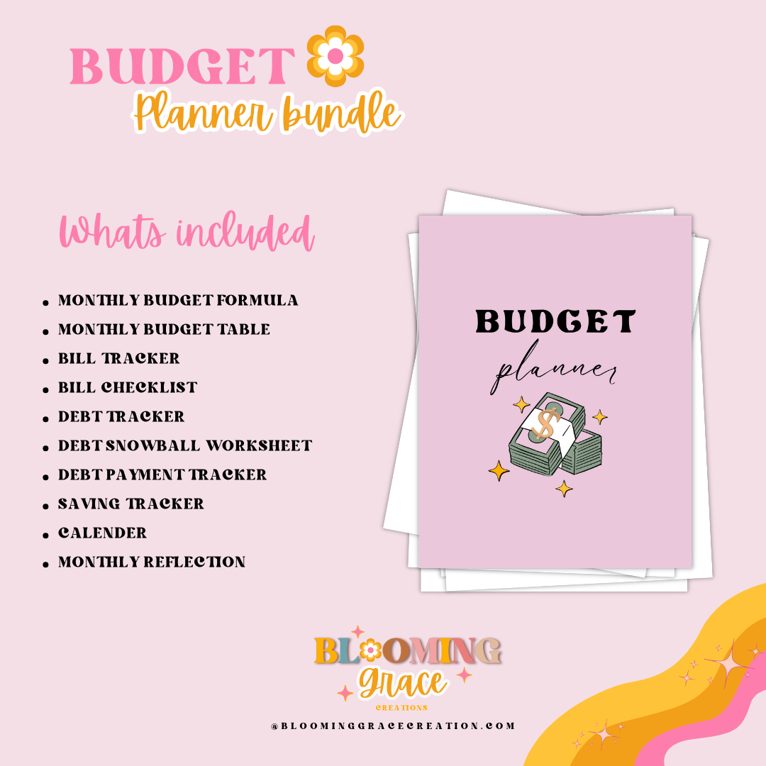 10 digital Budget planner